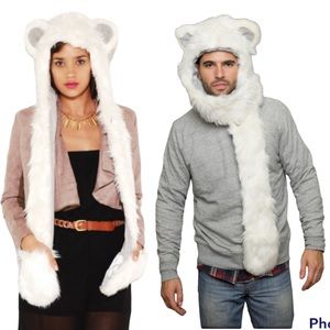 SpiritHoods EUC Polar Bear 2011-2012 Unisex White And Grey